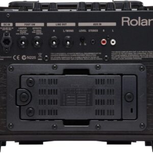 Roland AC-33 Acoustic Chorus Battery-Powered 30-Watt Guitar Amplifier, Rosewood, (AC-33RW)