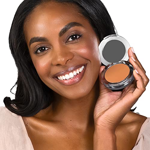 PUR Beauty 4-in-1 Pressed Mineral Makeup Powder Foundation with SPF 15 - Concealer & Finishing Compact Pressed Powder for Face - Buildable Medium to Full Coverage Foundation Powder (Blush Medium)