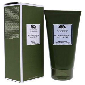 Origins Mega-Mushroom Skin Relief Face Cleanser 5 oz, 5 Fl Oz (Pack of 1) (175278)