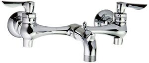 american standard 8350235.002 serivce wall-mount service sink faucet, 3 in, chrome