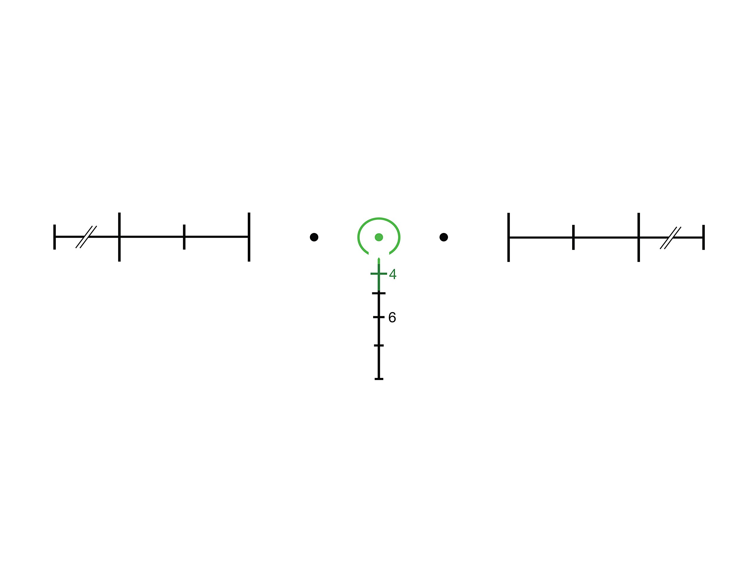 Trijicon TA31H-68-G ACOG 4x32 Scope with Dual Illuminated Green Horseshoe 6.8 Ballistic Reticle and TA51 Mount