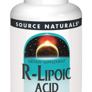 Source Naturals R-Lipoic Acid 50mg, 60 Tablets