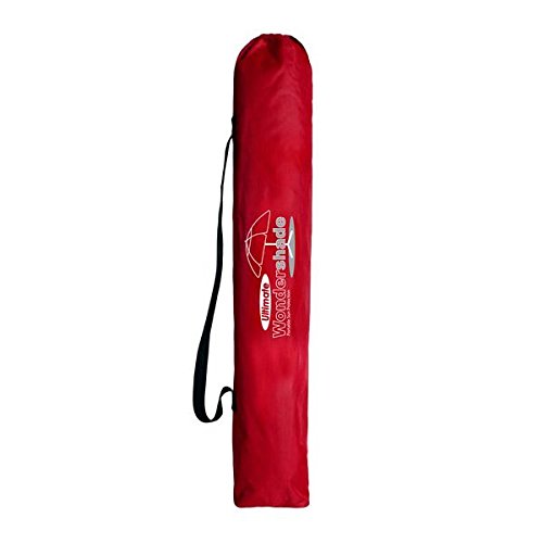 Wondershade Portable Sun Shade Umbrella, Lightweight Adjustable Instant Sun Protection - Red