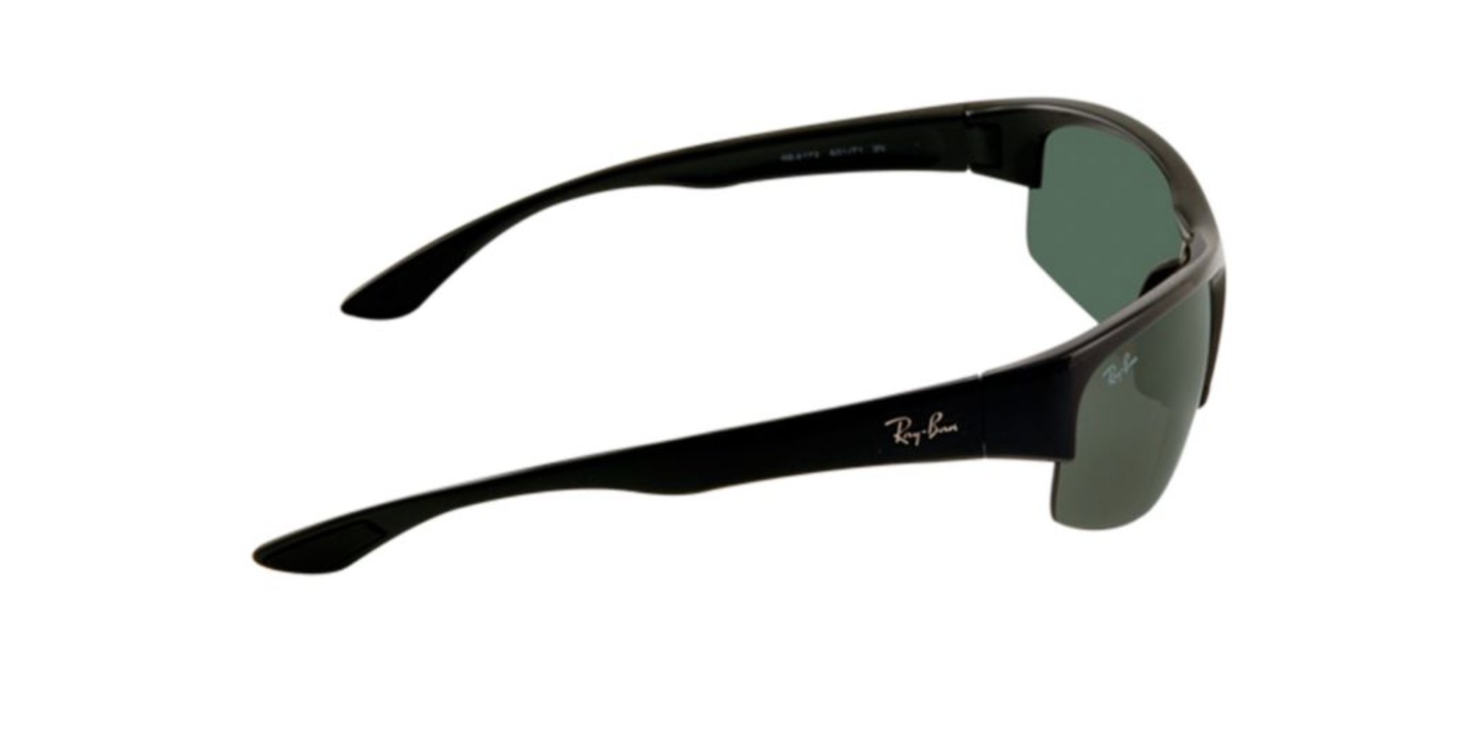 Ray-Ban Sport RB4173-601/71 Sunglasses Black w/Green Classic Lens 62mm