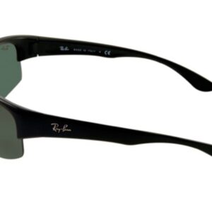 Ray-Ban Sport RB4173-601/71 Sunglasses Black w/Green Classic Lens 62mm