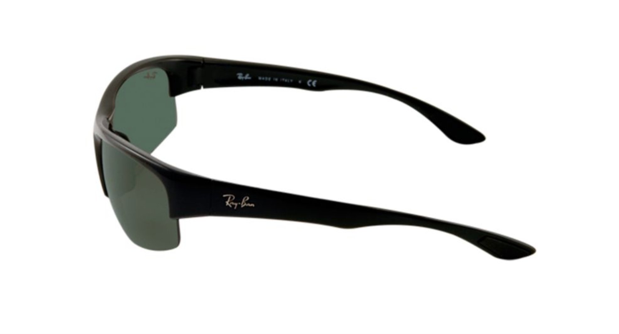 Ray-Ban Sport RB4173-601/71 Sunglasses Black w/Green Classic Lens 62mm