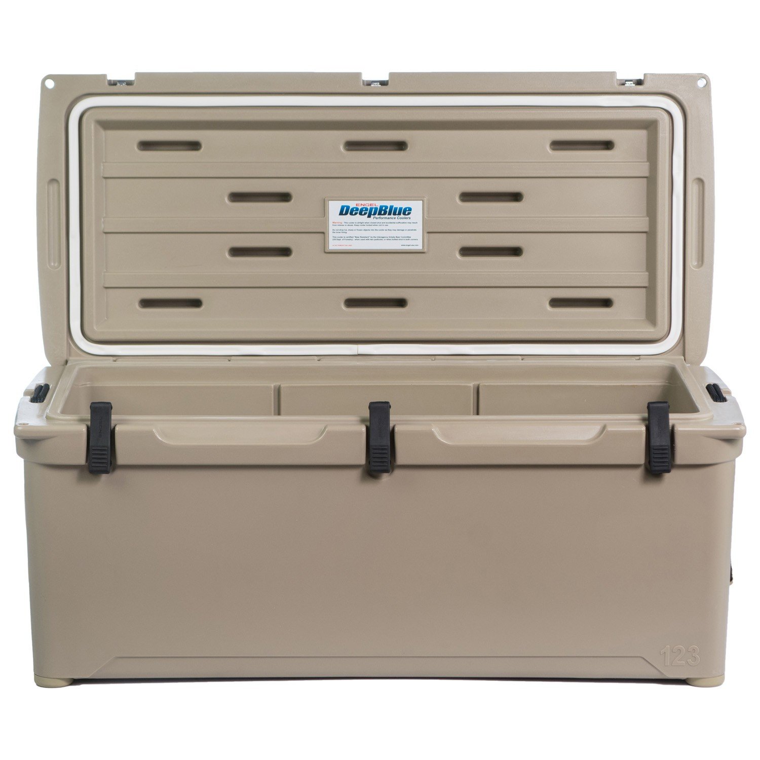 Engel ENG123-T 108 Quart High-Performance Hard Cooler and Ice Box Tan