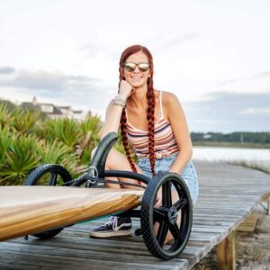 SUP Wheels Classic Standup Paddleboard Trailer and SUP Carrier | Walk model - no Strap Handle