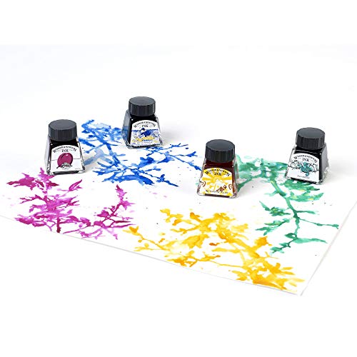 Winsor & Newton Drawing Ink, 14ml Bottle, Silver