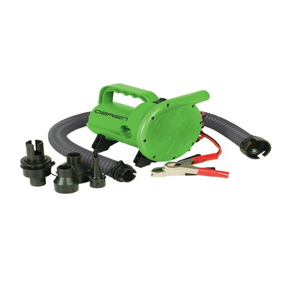 O'Brien High Pressure 12V Inflator (Green, 6X10-Inch)