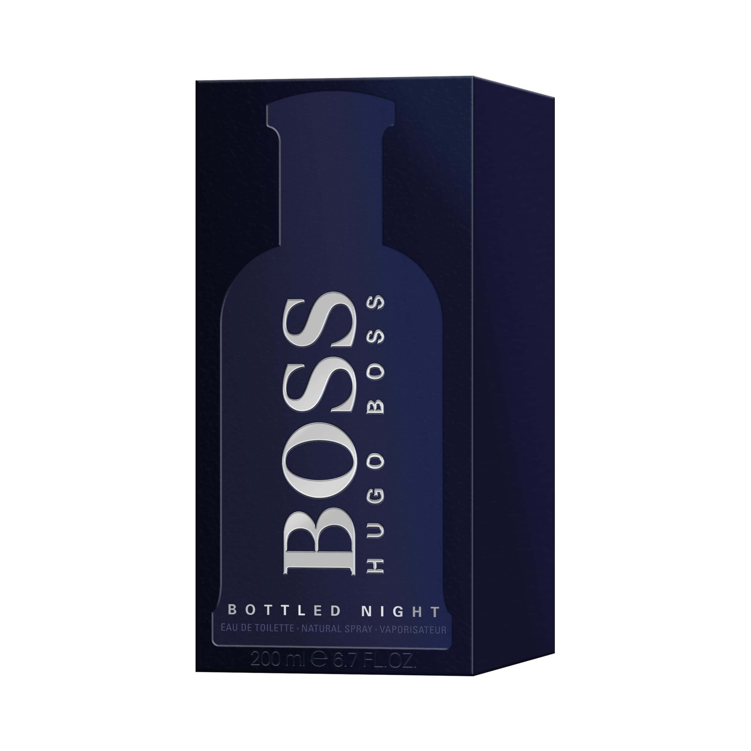 Hugo Boss Bottled Night Eau de Toilette Fragrance for Men, 6.8 Fl Oz