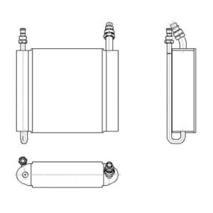 TYC 96015 Ford Replacement Heater Core