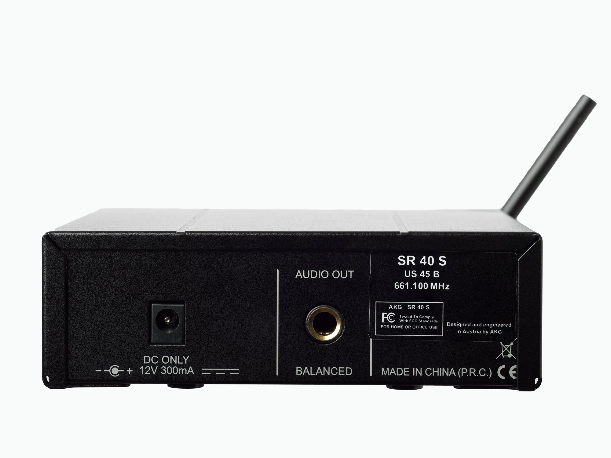 AKG WMS 40 Mini Wireless Instrument System (US 45 B, 661.100 MHz)