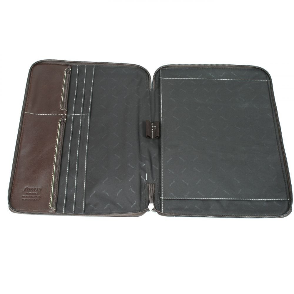 Filofax Holborn A4 Zipped Portfolio Brown (B827343U)