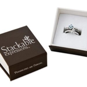 Stackable Expressions Sterling Silver Polished Stackable Ring Size 6