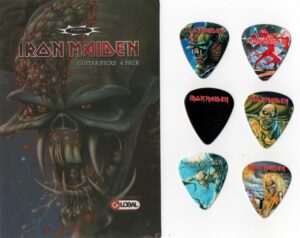 perris leathers lp-inm1 medium celluloid plastic, 6-pieces per package guitar picks