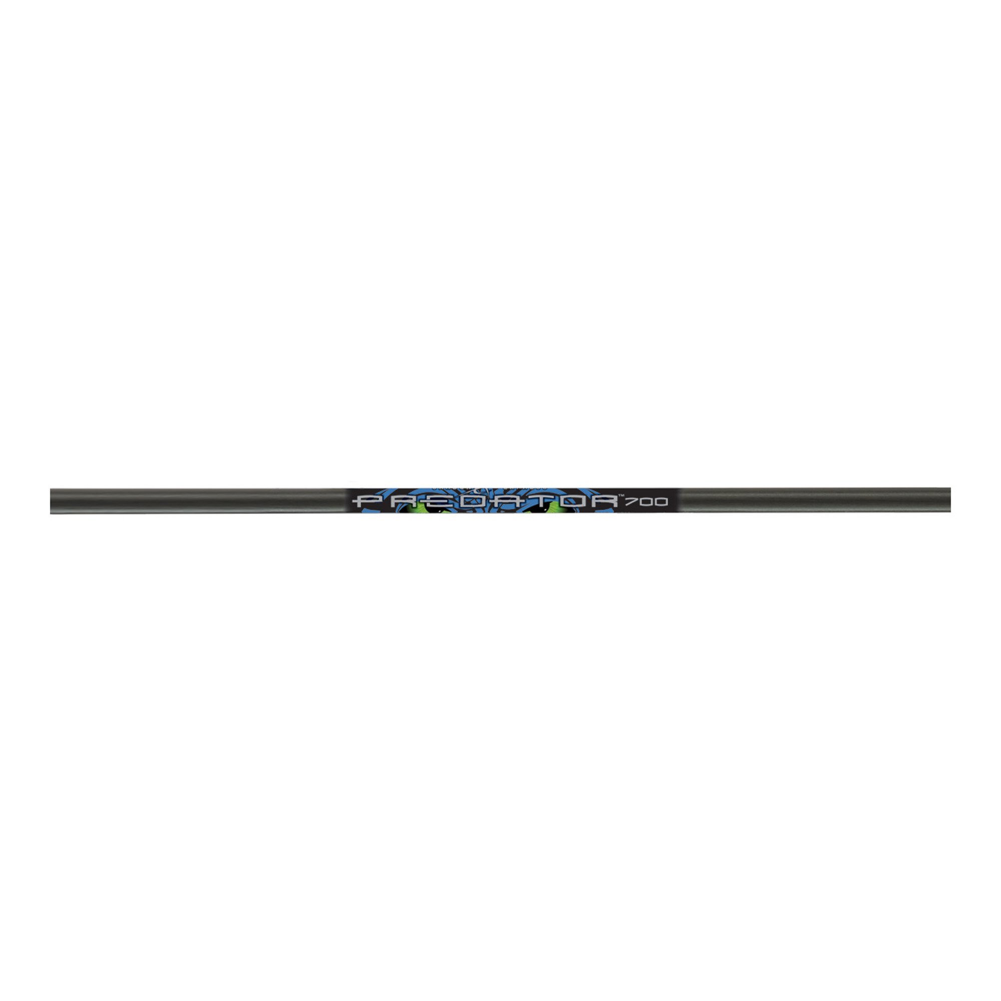 Carbon Express Predator Archery Arrow Shafts .700 Spine - 12 Pack Shafts Black