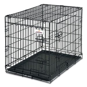 Petmate 30-Inch 2-Door Training Retreats Wire Kennel for Dogs, 30 to 50-Pound