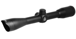 utg 4x32 1" hunter scope, mil-dot, airgun rings, adj@35 yds , black