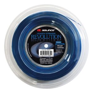 solinco revolution tennis string reel-blue-16l