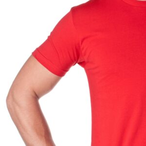 Next Level Mens Premium Fitted Short-Sleeve Crew T-Shirt - XX-Large - Red