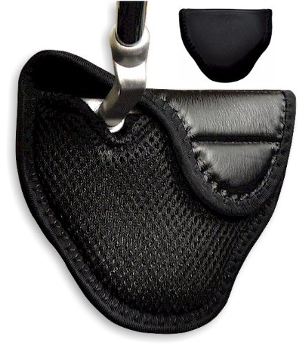 Synthetic Leather Mallet Putter Cover for Heel Shafted Putters (right)