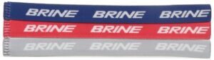 brine women's lacrosse headband pack with grippers