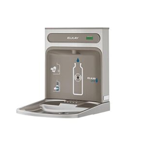 Elkay EZWSRK Bottle Filling Station, 18.81 x 17.88 x 3.56 inches, Stainless Steel