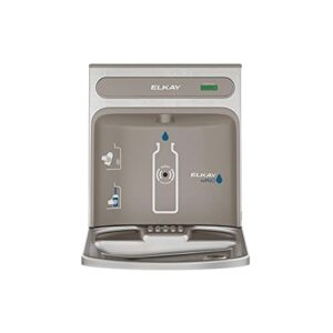 Elkay EZWSRK Bottle Filling Station, 18.81 x 17.88 x 3.56 inches, Stainless Steel