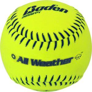 baden all-weather practice softball 11" (one dozen)