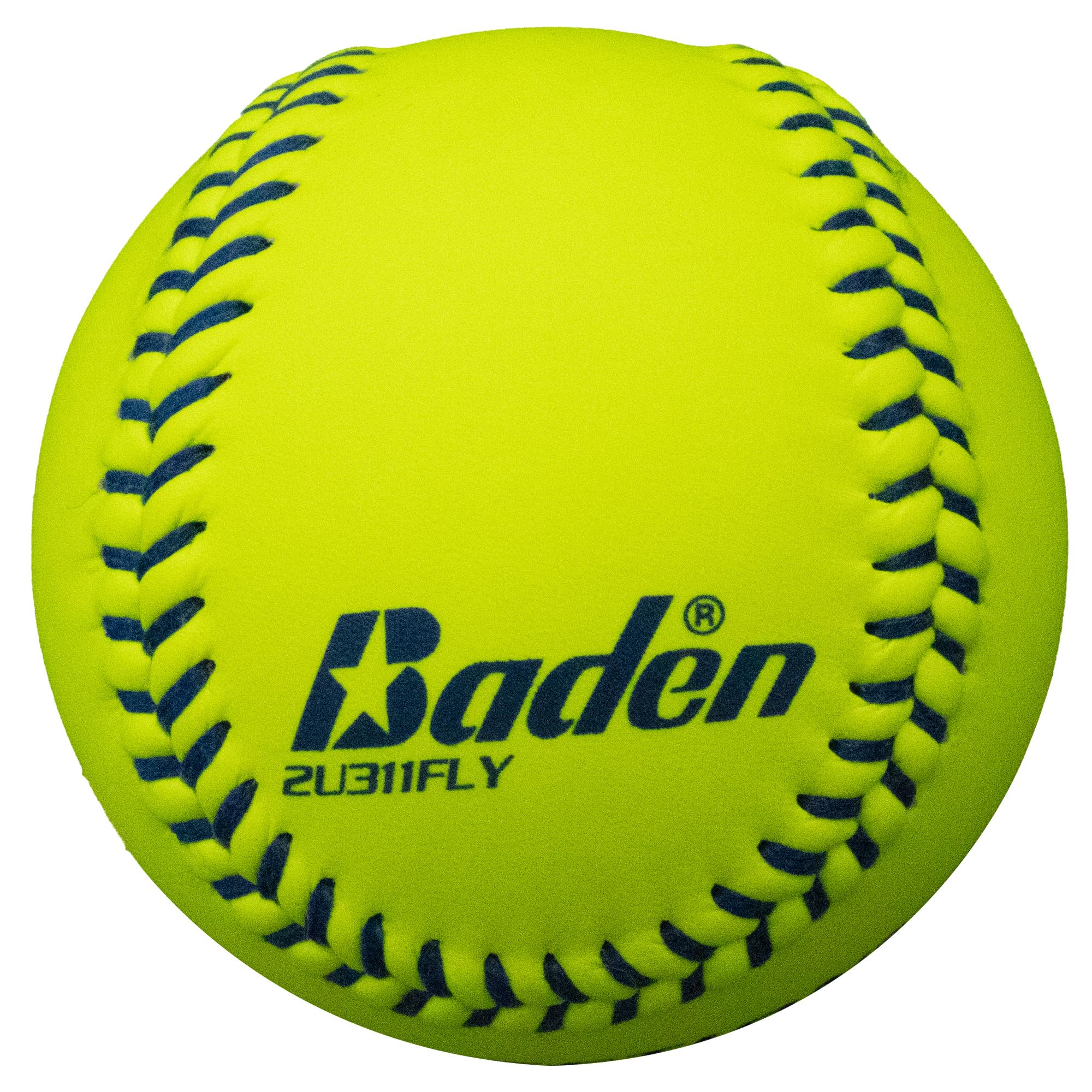 Baden USSSA Fastpitch Raised Seams Leather Game Softballs 11" (Dozen)