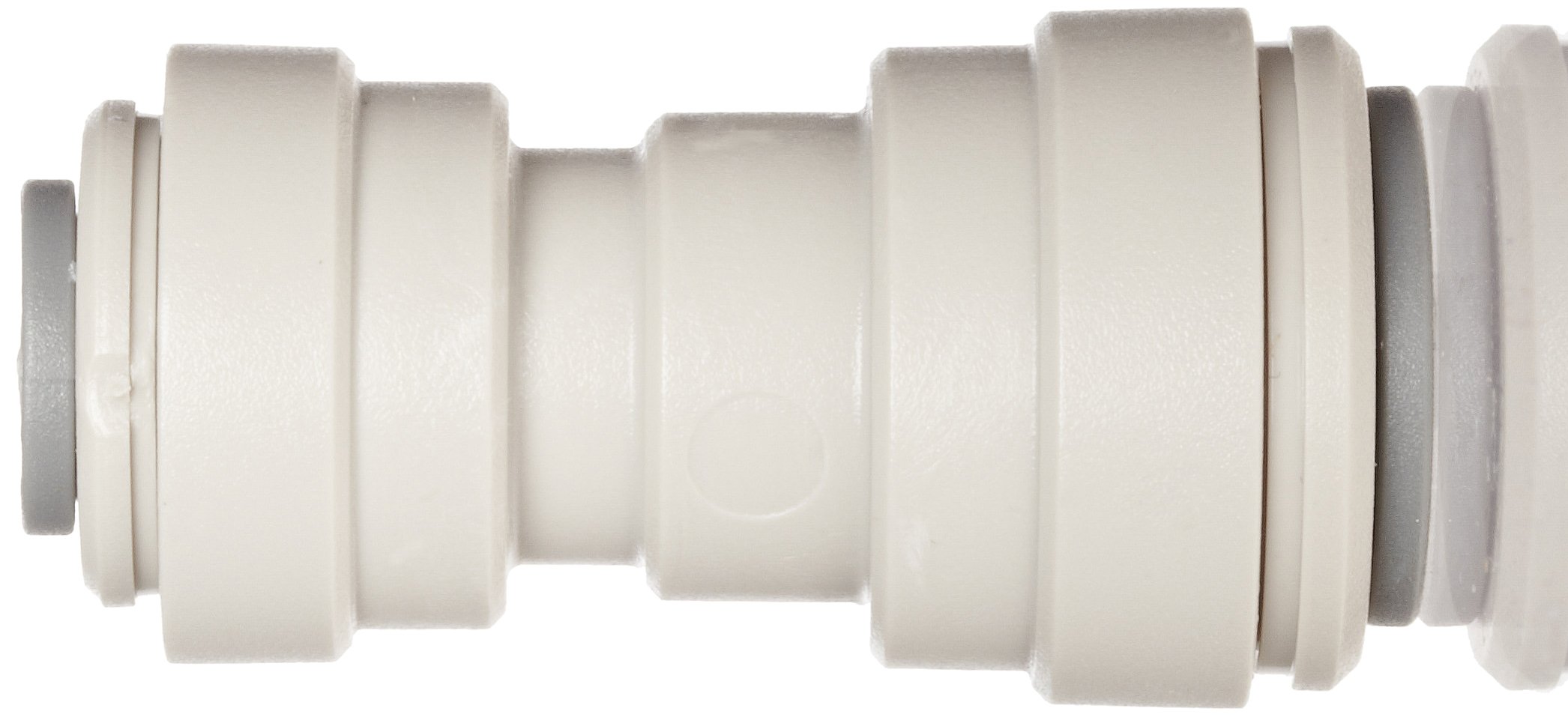 John Guest Acetal Copolymer Tube Fitting, Reducing Straight Union, 5/16" x 1/4" Tube OD (Pack of 10)