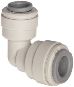 john guest acetal copolymer tube fitting, reducing elbow, 5/16" x 1/4" tube od (pack of 10)