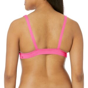 Billabong womens Aloha Banded Tri Bikini Top, Shaka Pink, Medium US