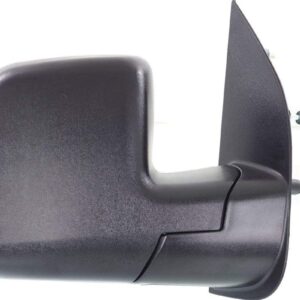 Kool Vue Right Manual Door Mirror Compatible With Ford E-350 Super Duty 2002-2008 Without Puddle Lamp Textured