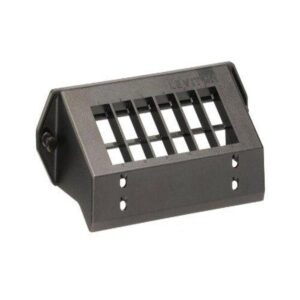 leviton 47600-qpb eb 12-port structured media center mounting bracket, black