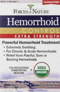 hemorrhoid control; x-strength