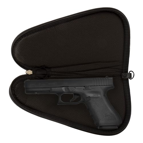 Allen Company Locking Handgun Case, Black, 11