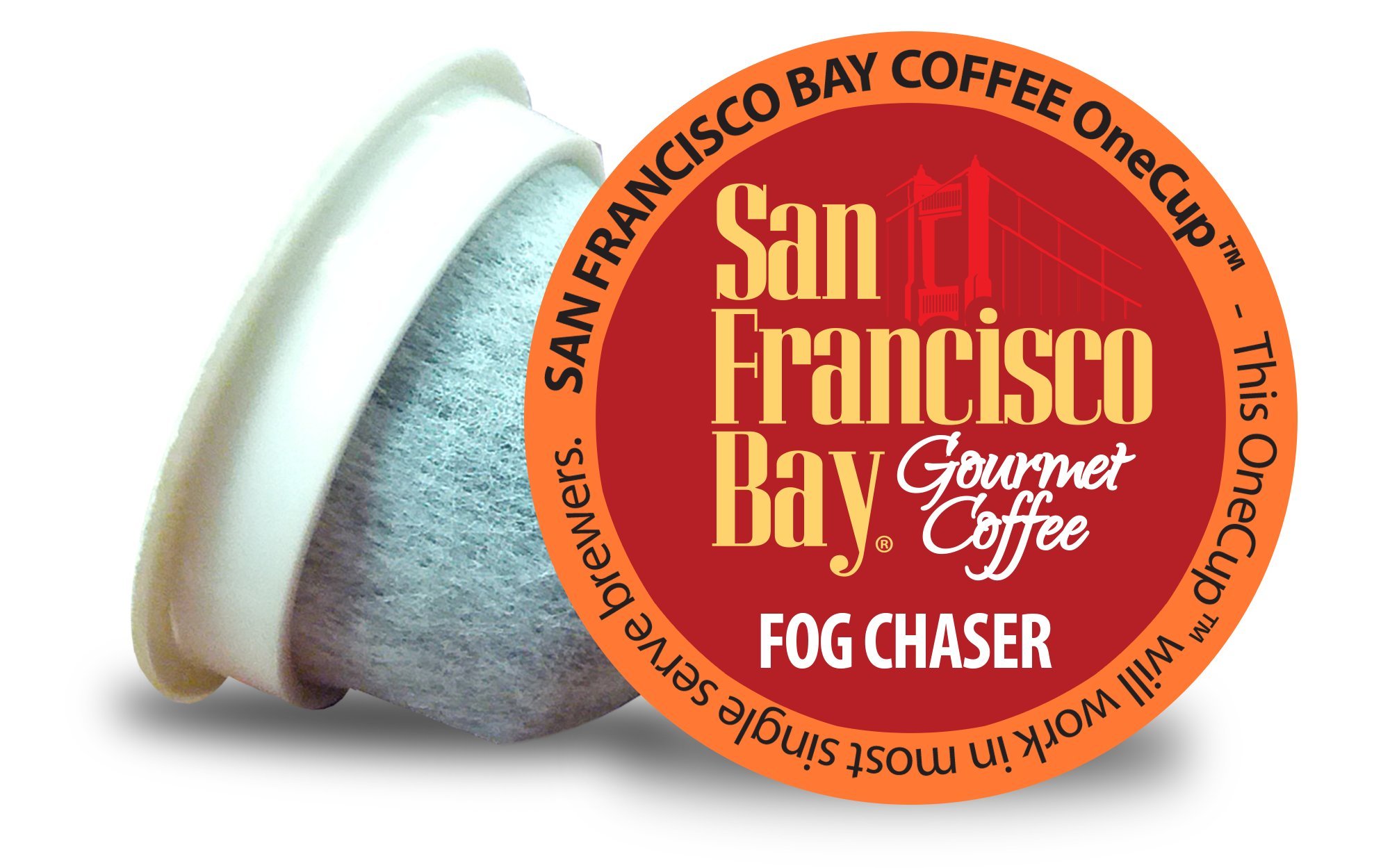 San Francisco Bay OneCup, Fog Chaser, 12 Single Serve Coffees (Pack of 3)