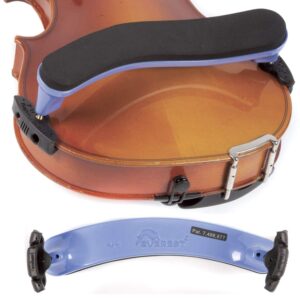 everest es4pu es series 4/4 violin adjustable shoulder rest - purple