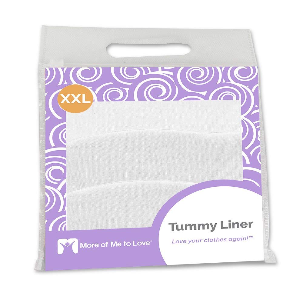 Tummy Liners - 31" Inch Size XXL (Set of 3) 100% Cotton from More of Me to Love