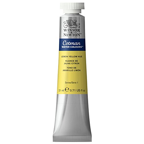 Winsor & Newton Cotman Watercolor Paint, 21ml (0.71-oz) Tube, Lemon Yellow Hue