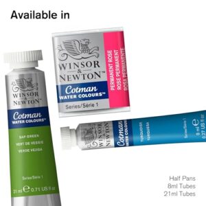 Winsor & Newton Cotman Watercolor Paint, 21ml (0.71-oz) Tube, Lemon Yellow Hue