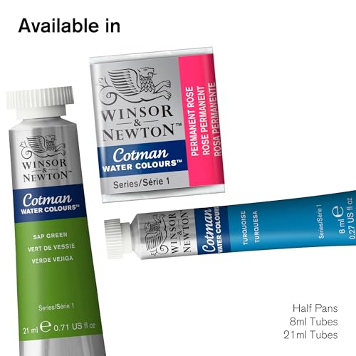 Winsor & Newton Cotman Watercolor Paint, 21ml (0.71-oz) Tube, Lemon Yellow Hue