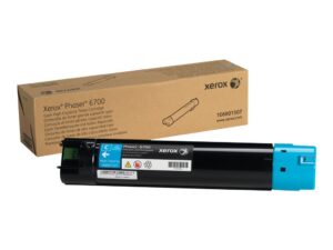 xerox phaser 6700 cyan high capacity toner-cartridge (12,000 pages) - 106r01507