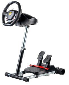 wheel stand pro f458 wheelstand compatible with thrustmaster 458 (xbox 360) f458 spider (xbox one), t80,t100, rgt, ferrari gt,f430; logitech driving force gt v2: wheel/pedals not included