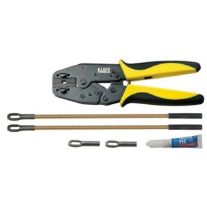 klein tools 56115 fiberglass fish tape repair kit, made in usa