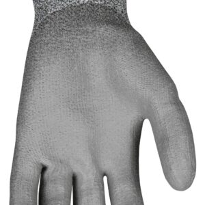 MCR Safety Cut Resist Gloves, Textured Finish, XL, PR, Gray, N9677XL, X-Large