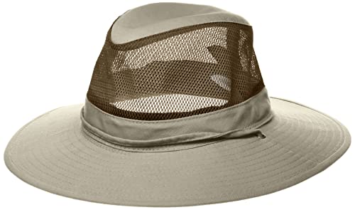 Dorfman Pacific Co. Men's DPC Outdoors Solarweave Treated Cotton Hat, Olive, Large