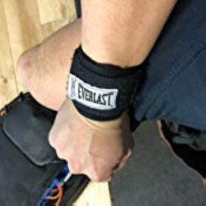 Everlast Worldwide 108-Inch Hand Wrap (Black)